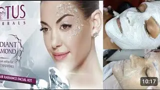 Lotus herbal gold facial kit how to do facial at home (PARLOUR STYLE) Lotus facial kit