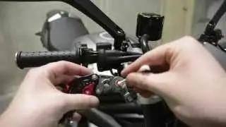 How to Install: Triumph Short Anodized Brake Levers