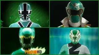 Power Rangers Green Ranger Morph &mdash; Neo Saban, Hasbro &mdash; Samurai - Dino Fury