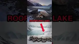 India's Most Mysterious Lake: The Chilling Secrets of Roopkund 😮 | #shorts