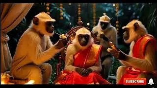 &ldquo;Jungle Wedding 💍🐒 | Monkeys & Dogs Ki Shaadi | Emotional Animal Wedding Story&rdquo;