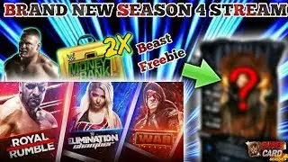 [ENG] WWE SuperCard, SEASON 4 BEAST FREEBIE, 25 Till 1900 Subs!