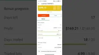 FBS 140 dollar bonus challenge complete 😃&hearts; withdraw process