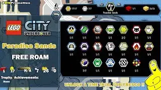 Lego City Undercover: Paradise Sands FREE ROAM (All Collectibles) - HTG