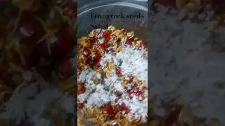#Simple Delicious and Packed with Benefits Fenugreek Salad |Recipe #fenugreekseeds #shortsviral
