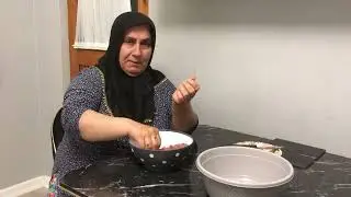 ANNEMİN SÜPER ELLERİNDEN  SULU KÖFTE YAPIMI AFİYETLE 