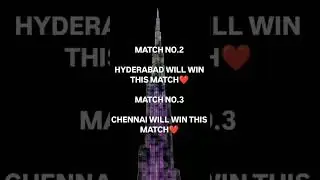 INDIAN PREMIER LEAGUE 2025 | 2nd & 3rd MATCH PREDICTION #ipl #rr #srh #csk #mi