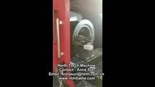 Impeller Flange Facing In Lathe Machine High Precision