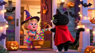 Trick or Treat Baby Lane 🎃🍬 | Fun Halloween Song for Kids | Playful Nursery Rhyme