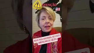 VISTO AMERICANO - NOVA TAXA U$ 250