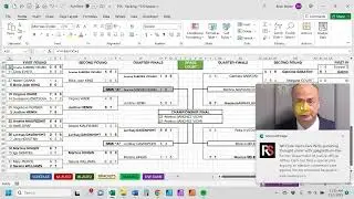 Tennis Tournament Director for Excel