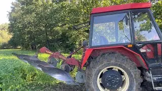 Zetor + Kverneland hydrein 3 - Ciężka Orka