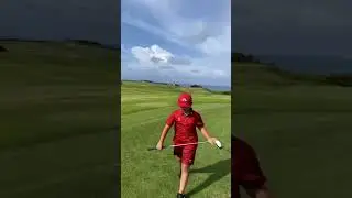 My First Time Golf with My Parents in Bali