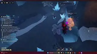 grinding for prismatic pickaxe in the forge