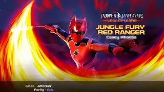 Casey Rhodes Jungle Fury Gameplay ||  Power rangers legacy wars