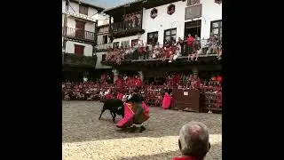 Bull Fight La Alberca, Spain
