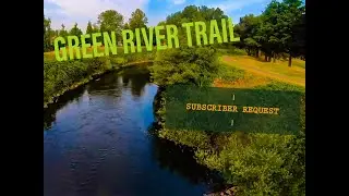 4K Green River Trail in Kent ,Washington South of Seattle