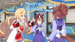 The Acupuncturist caught Tokai Teio and Dantsu Flame (EN translation) Uma Musume Lobby Conversation