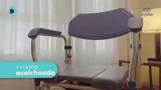 Cadeira de Banho D60 Dellamed | Injetta&reg; Distribuidora