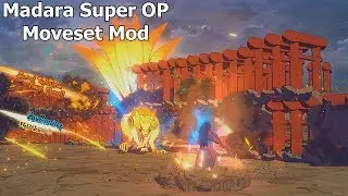 Naruto Ninja Storm 4 Road to Boruto PC MOD 60 FPS  - Madara Super OP Moveset Mod Gameplay 1080p