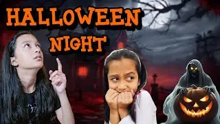 HALLOWEEN NIGHT 🎃👻💀🕷️ | Sshhhhhhhhhhhh...Ye kaun Aaya 😨... | Halloween Horror | Aayu and Vanu
