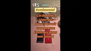 Cet homme (énergie masculine) te voit comme une évidence dans son futur !!✨❤️