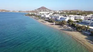 NAXOS AGIA ANNA BY DRONE | YOUTUBE LANDSCAPE VERSION