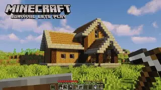Minecraft 1.18 Let's Play | Building A Cozy Starter House - [Ep.2]