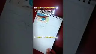 Draw To Anime Character Eyes 👀✨ | Easy Anime Eye Sketch Part 1 | #Shorts#ytshorts #animedrawing