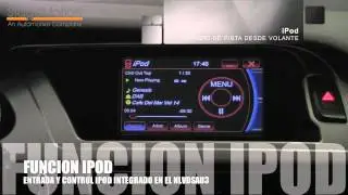 NAVEGACI&Oacute;N INTEGRADA HD STAGEMOTION AUDI A4,A5,Q5 - FUNCION IPOD