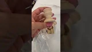 Paintable and stainable mini candlesticks on Amazon