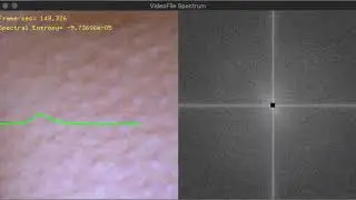 Spectral Entropy of Video File