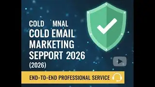 Cold Email Marketing Setup Support 2026 &mdash; End-to-End Professional Service