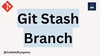 git stash branch