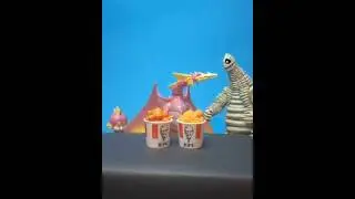 Red King didn't listen #ultraman #stopmotion #kaiju #redking #gigantron #emi #ultramanrising #kfc