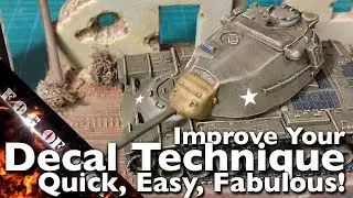 Hobby | Up Your Miniature Decal Game EASY! | 15mm Wargaming