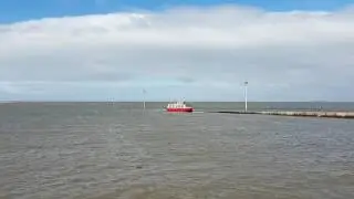 Wyre Estuary Ferry. Knott End to Fleetwood