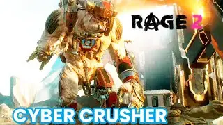 Rage 2 | CYBER CRUSHER- Boss Fight | PC Gameplay HD ( No Commentary)