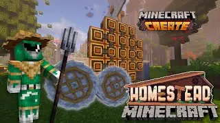 Mechanical CRAFTER und CRUSHING WHEELS von Create - Minecraft HOMESTEAD #029 (Deutsch/German)