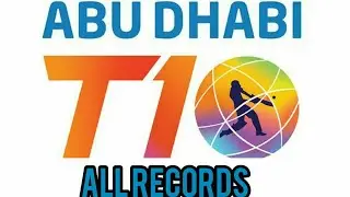 Abu Dhabi T10 League All Records|By Tech And Sports