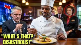 Elite Judges Reject Black Chef, But His Revolutionary Dish Shocks the World and Takes the Crown.