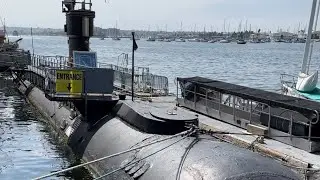 Inside the USS Dolphin Submarine - US Navy Research Sub AGSS-555
