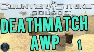 CSS AWP Team Deathmatch de_dust2 Gameplay w/Commentary