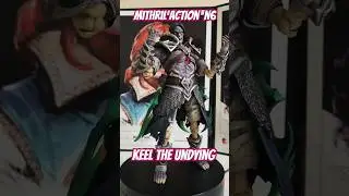 mithril action no:06 guardian of the horde keel the undying figure. display and poses