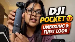 Finally Unboxed DJI Osmo Pocket 3 😍 | Honest First Impression #djiosmopocket3  #unboxing #minivlog 