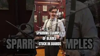 Sparring Examples of Blades Stuck in Guards
