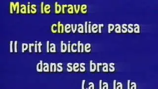 Une chanson douce - karaok&eacute;