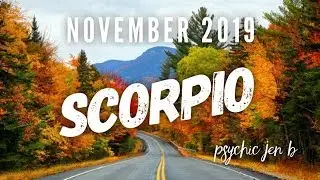 Scorpio November 2019 Tarot Reading