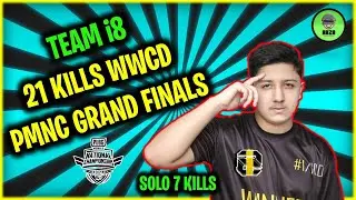 TEAM i8 ESPORTS 21 KILLS WWCD PMNC PAKISTAN FINALS 2021 | @crypto5775 SOLO 7 KILLS