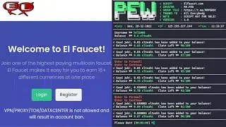 Script Elfaucet Auto Bypass Captcha Icoin + Manual Bypass Firewall | By MR.PEW
